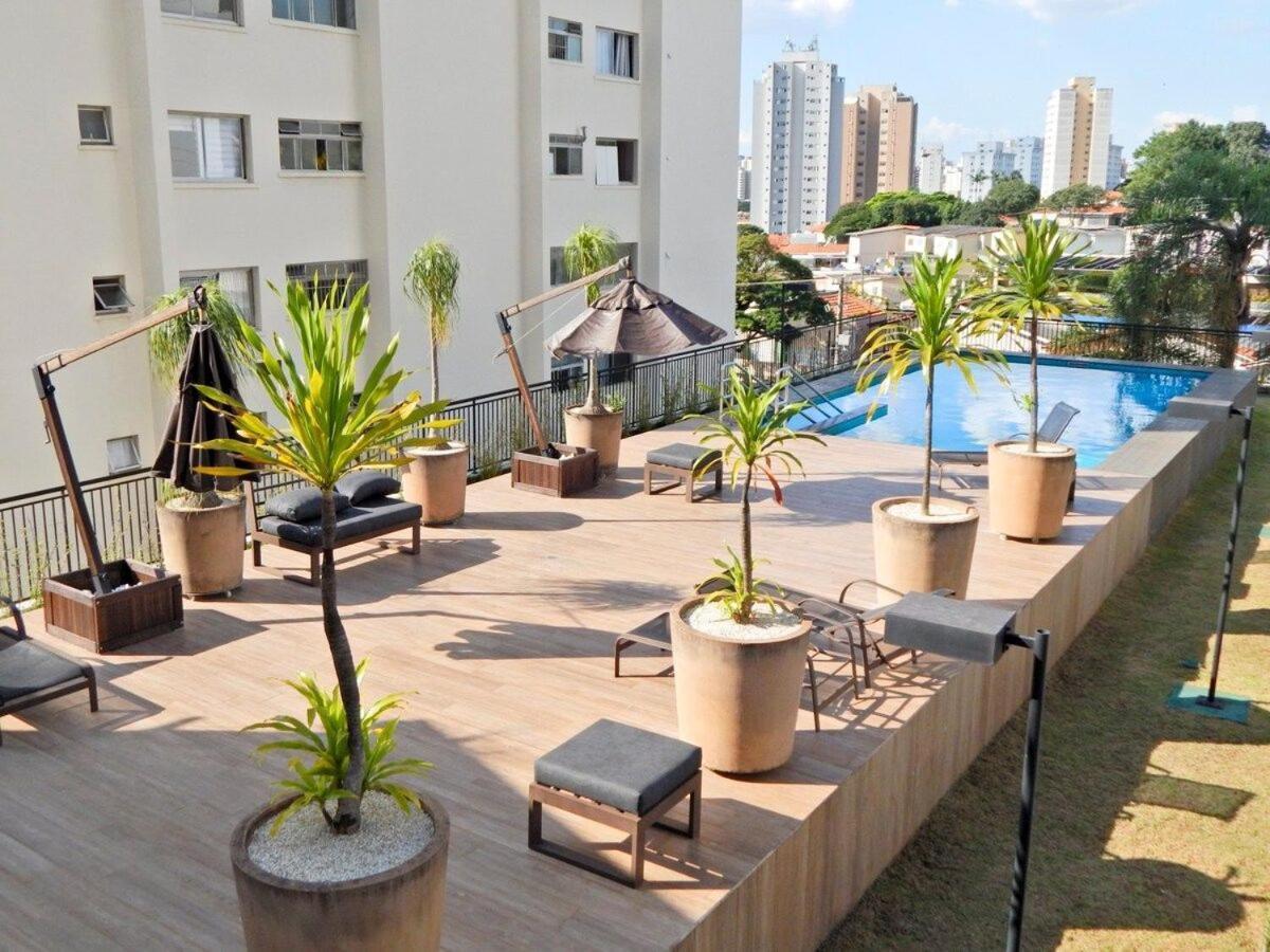 Easy Star - Luxuoso Studio No Coracao Do Campo Belo - Hc01H Leilighet São Paulo Eksteriør bilde